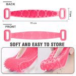 Silica Gel Bath Brush Scrubber - Image 5