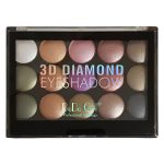 DoDo Girl 3D Diamond Eyeshadow Palette – 15 Colors - Image 2