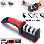 Knife Sharpeners For Kitchen Knives - 3 in 1