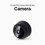 A9 Rechargeable Mini Wifi Camera With SD slot - Image 3
