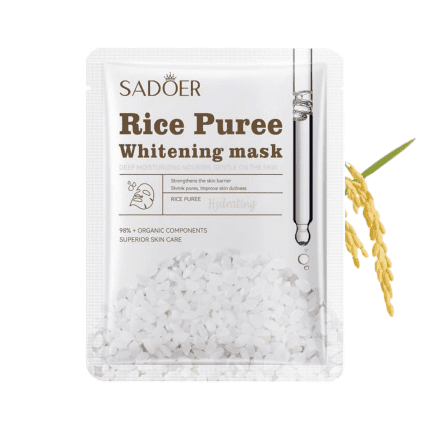 SADOER Rice Puree Whitening Mask