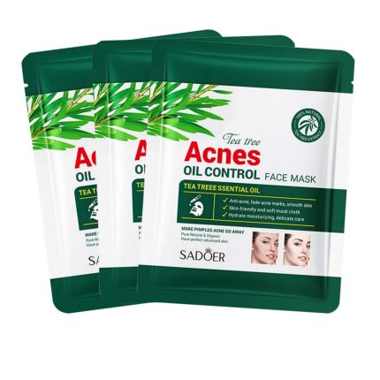 SADOER Tea Tree Acnes Oil Control Face Mask