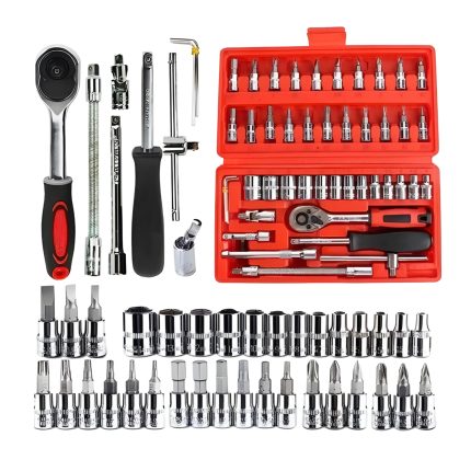 46 Pcs Socket Wrench Set - Flash Online Store