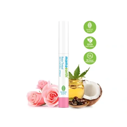 Mamaearth Rose Tinted 100% Natural Lip Balm