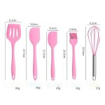 5 Piece Silicone Baking Utensil Set