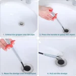 Sink drain cleaner wire