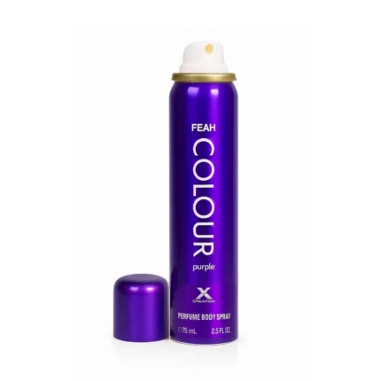 FEAH COLOURS Purple Perfume Body Spray