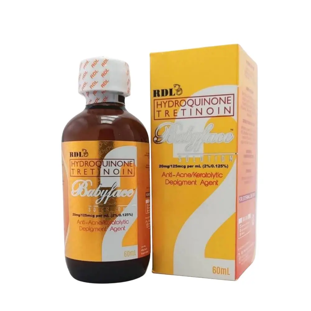 RDL Hydroquinone Tretinoin Baby face Solution No 2 RDL Hydroquinone Tretinoin Baby face Solution No 2
