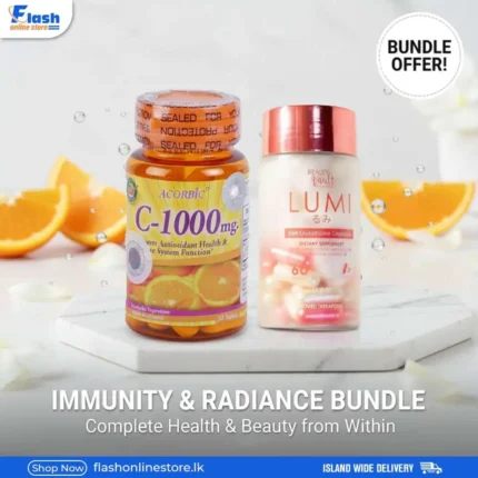 Lumi + Acrobic C1000 Bundle Offer Pack – 60 Capsules + 30 Tablets