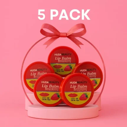 Huda Beauty Lip Balm 5 Pack - Free Delivery