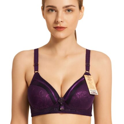 China Imported Premium Padded Bra - Purple