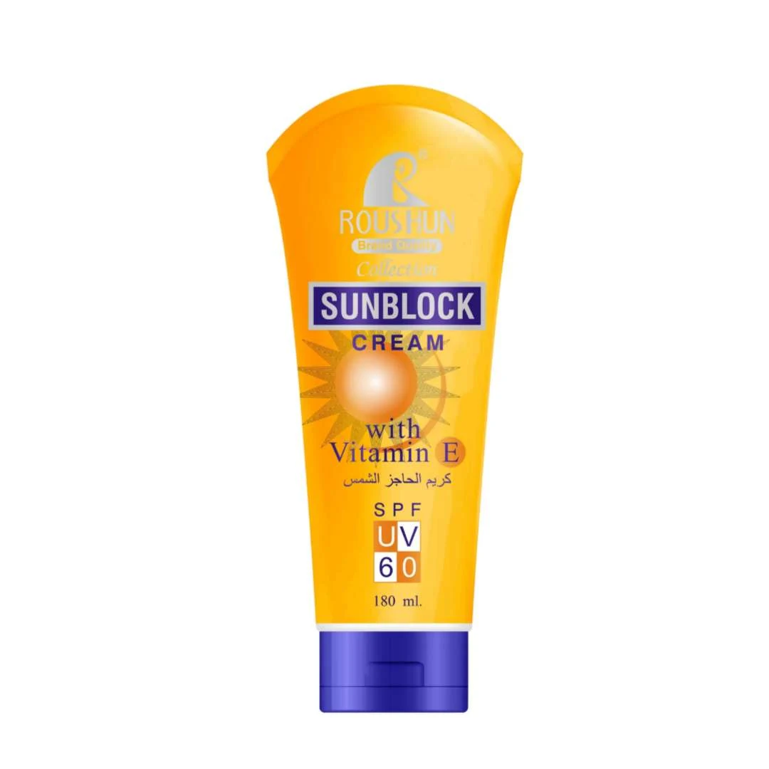 Roushun Sunblock Anti-Aging Cream With Vitamin E - SPF 60 Roushun Sunblock Anti-Aging Cream With Vitamin E - SPF 60