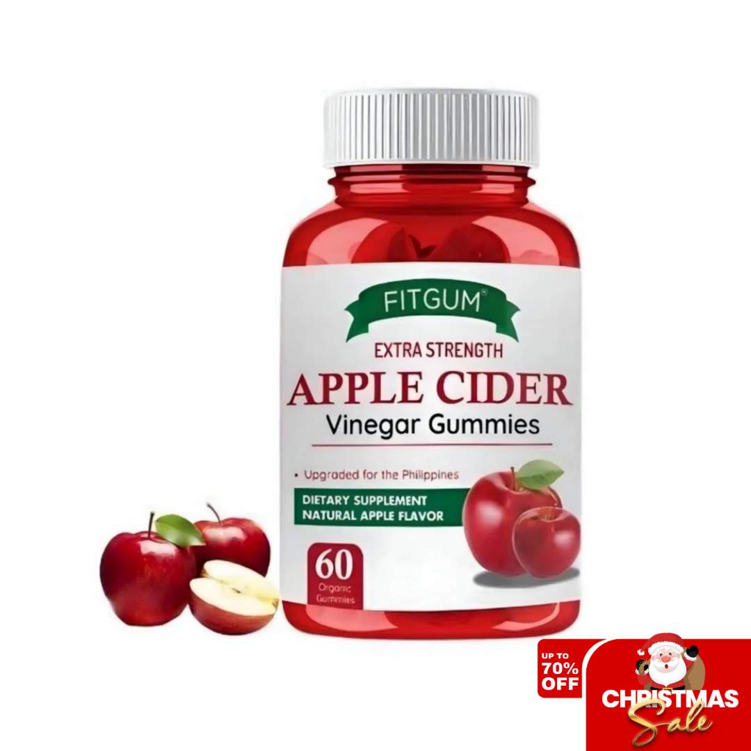 Picsart_25-12-08_11-13-01-692 Fitgum Apple Cider Vinegar - 60 Gummies - X MAS - Image 1