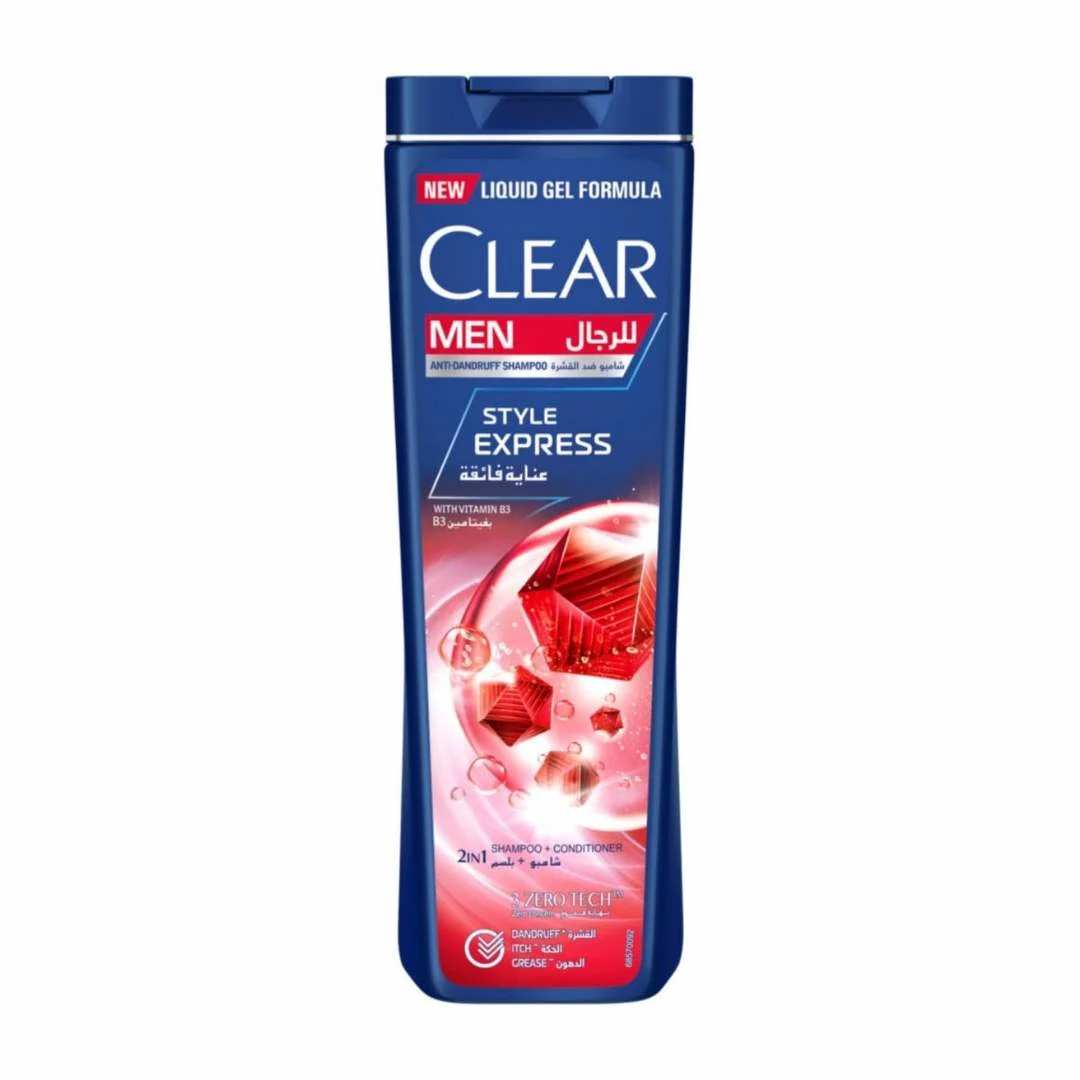 CLEAR MEN Style Express 2-in-1 Anti-Dandruff Shampoo CLEAR MEN Style Express 2-in-1 Anti-Dandruff Shampoo