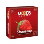 Moods Strawberry Flavoured Condoms – 3’s