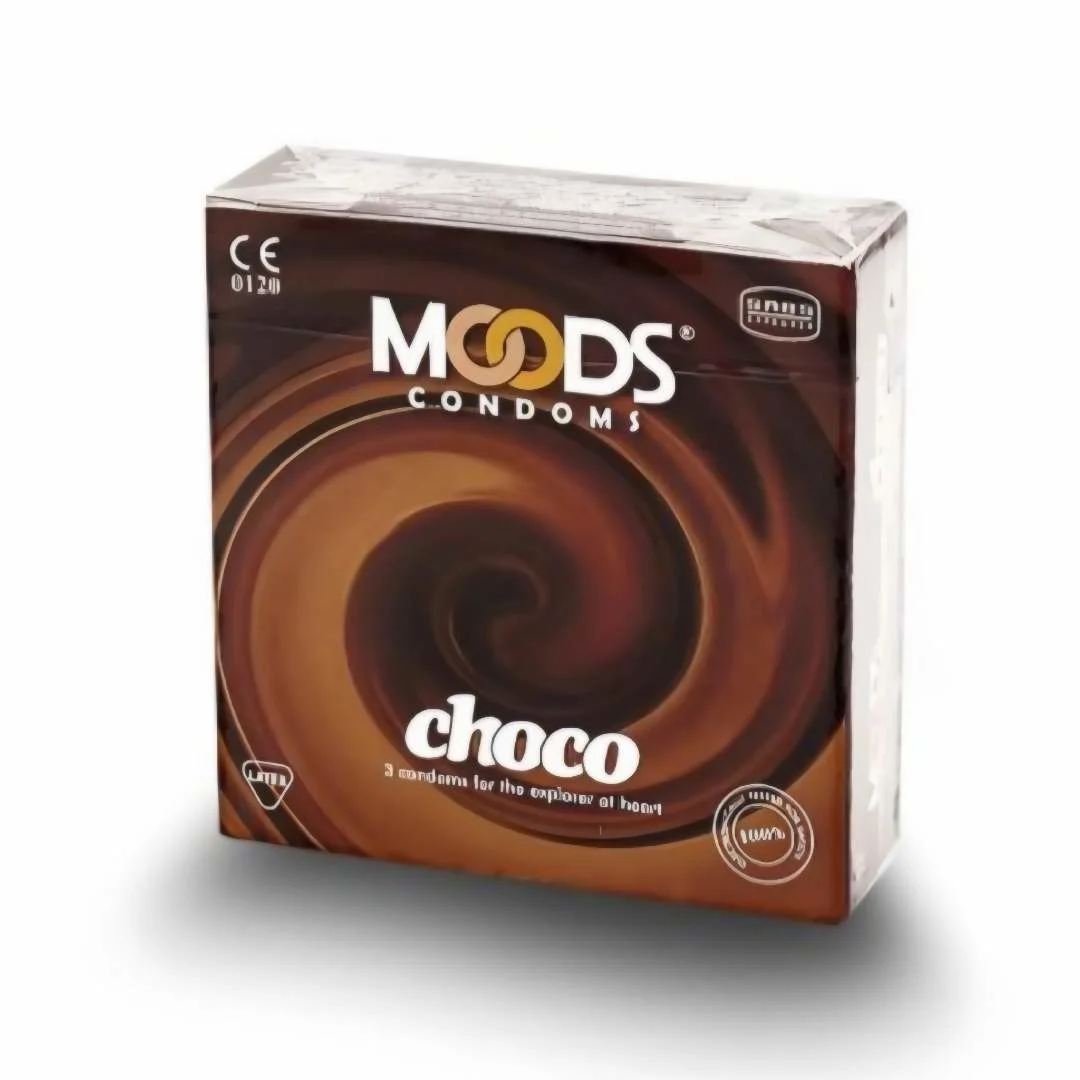Moods Choco Condoms - 3's Moods Choco Condoms - 3's
