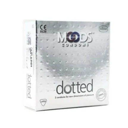 Moods Dotted Condoms - 3's
