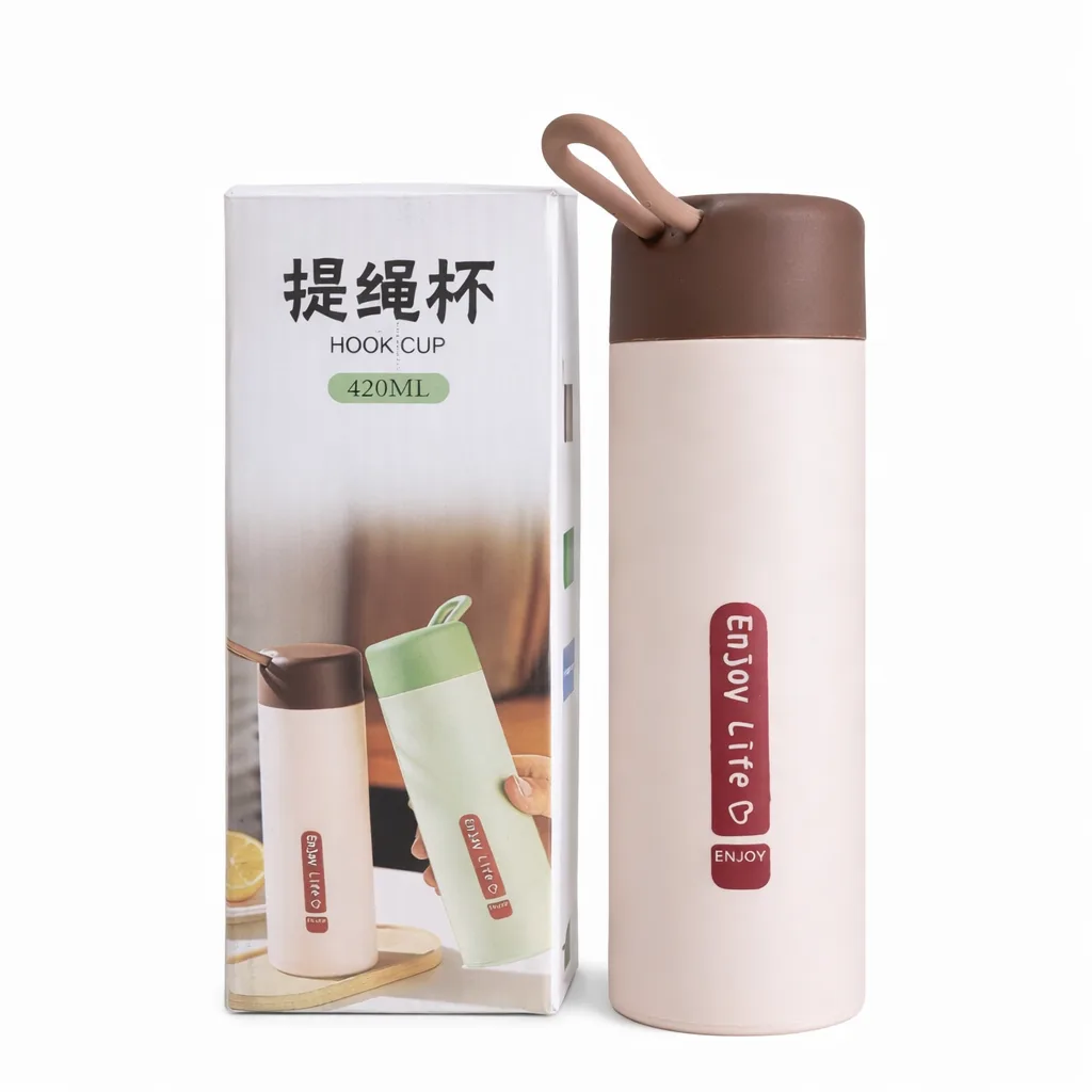 Hook Cup 420ML Water Bottle – Portable Leak-Proof Bottle Hook Cup 420ML Water Bottle – Portable Leak-Proof Bottle