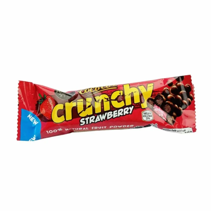 Toren Crunchy Strawberry Fruit Power Chocolate