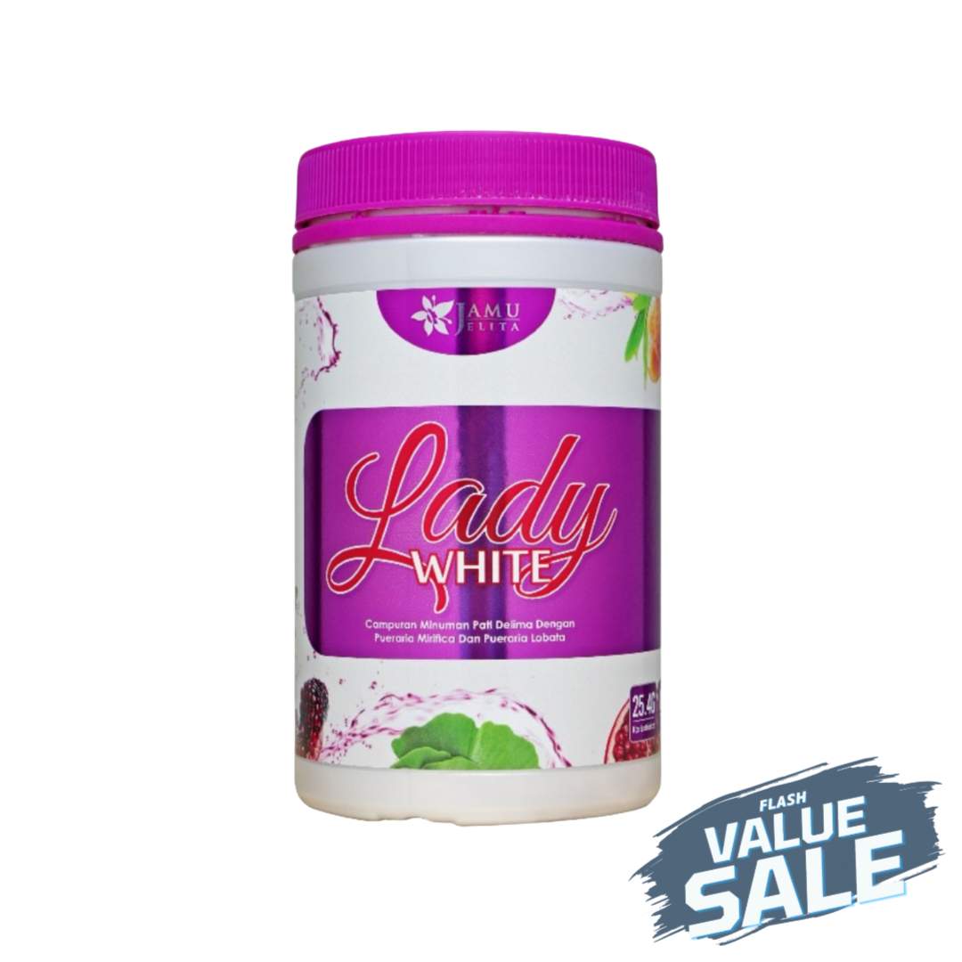 Picsart_26-02-05_23-25-09-970.jpg Jamu Jelita Lady White Collagen 400g - Value Sale - Image 1