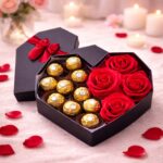 Valentine's Diamond Heart Love Gift Box