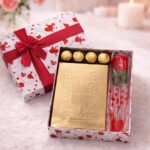 Valentine's Day Golden Gift Box With Fakhar Hunain