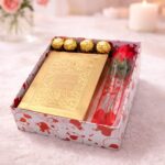 Valentine's Day Golden Gift Box With Fakhar Hunain